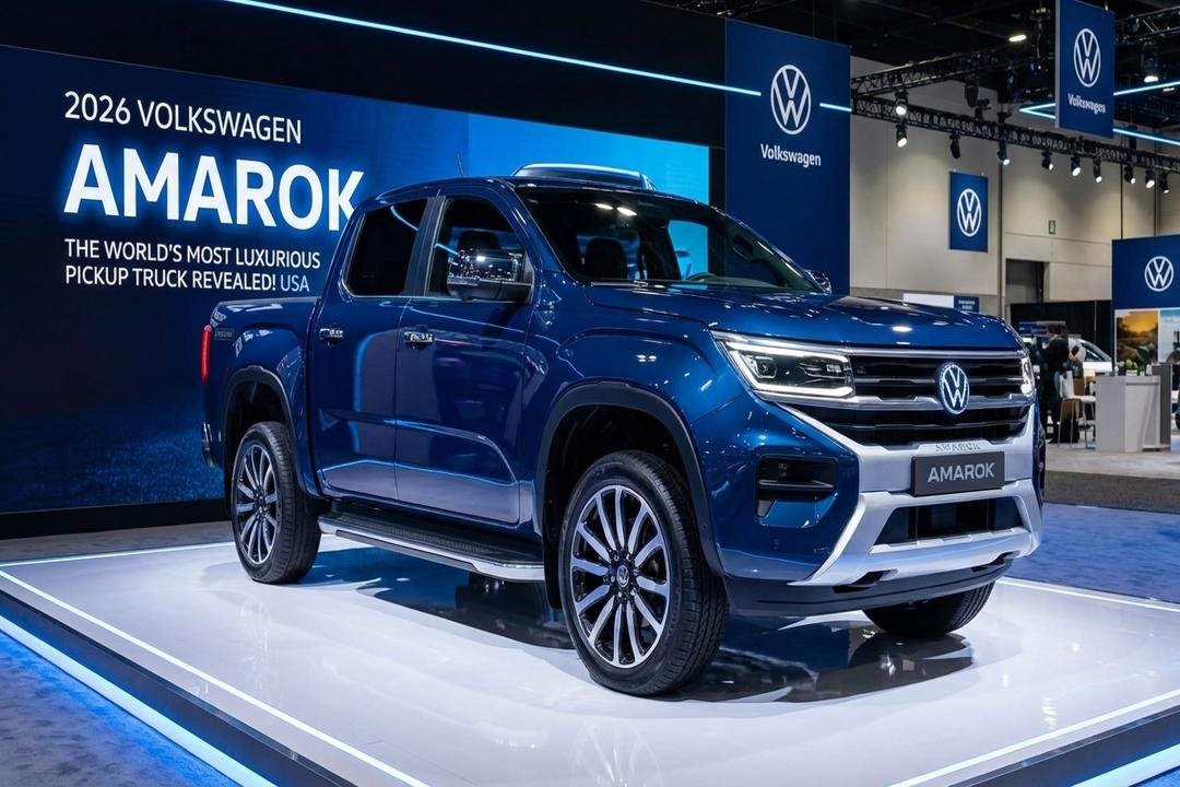 2026 Volkswagen Amarok – The World’s Most Luxurious Pickup Truck REVEALED!