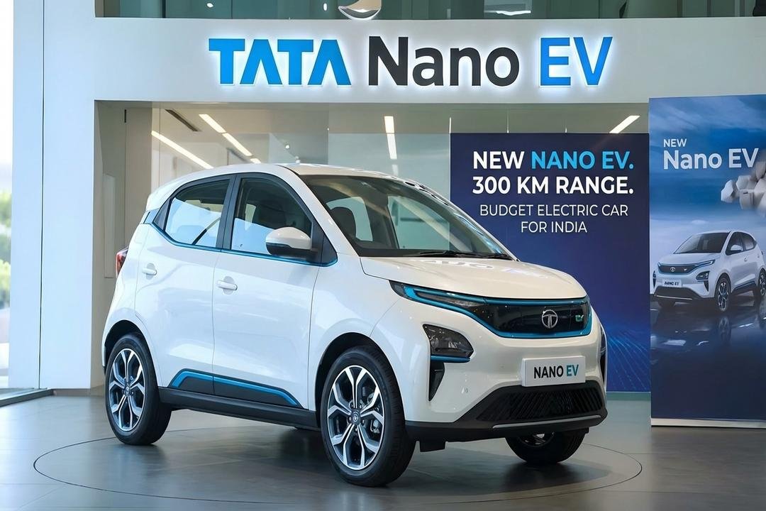 New Tata Nano EV Unveiled With 300 km Range, Budget Electric Car for Indian Buyers